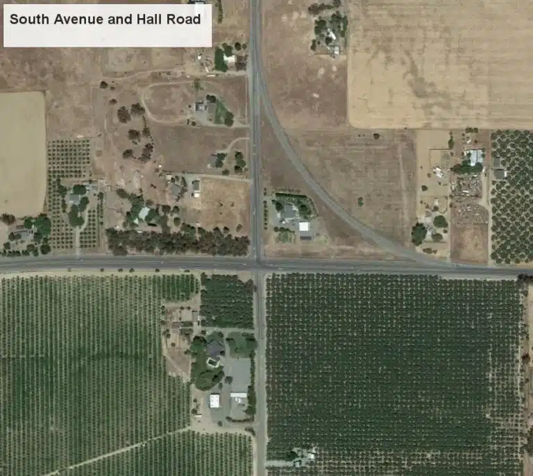 South Avenue/Hall Road and Hoag Road/Road Intersections